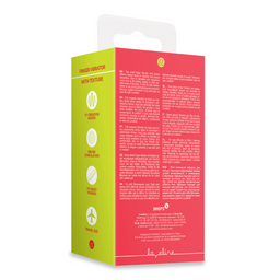 Loveline by shots Textured Finger Vibrator - Sunrise Red (8714273044846)