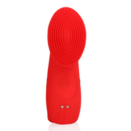 Loveline by shots Textured Finger Vibrator - Sunrise Red (8714273044846)