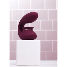 Innovation by shots Twitch 3 - Oplaadbare Vibrator en Suction - Bordeaurot (8714273054982)