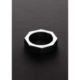 Steel by shots NUT Cockring - 0,6 x 0,2 x 55 / 15 x 6 x 55 mm (8714273781383)
