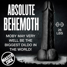 Xr brands Moby Super Dildo - 2 ft / 60 cm - Zwart (848518053916)