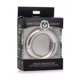 Xr brands Mega Magnetize - RVS Magnetische Cockring - 2 / 4,4 cm (848518041388)