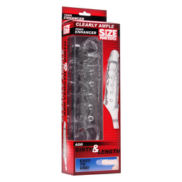 Xr brands Duidelijk Ample - Penis Sleeve (848518007339)