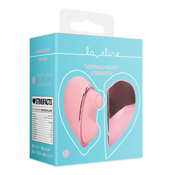Loveline by shots Tapping Heart Vibrator - Roze Arabesque (8714273049391)