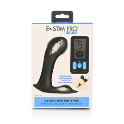Xr brands E-Stim Pro - G-Spot Panty Vibe - Zwart (848518051950)