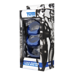 Xr brands 3-delige siliconen cockring set (848518020154)