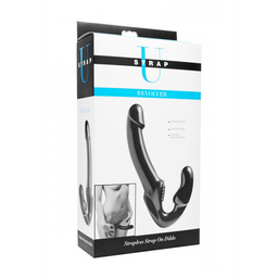 Xr brands Revolver - Strapless Strap-On G-Spot Dildo (848518016782)
