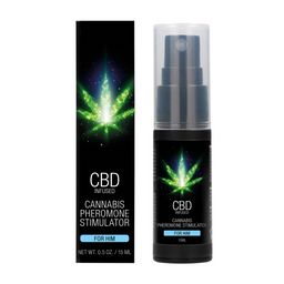 Pharmquests by shots CBD Cannabis Pheromone Stimulator Voor Hem - 0,5 fl oz / 15 ml (8714273491558)
