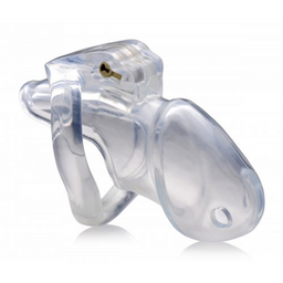 Xr brands Duidelijke Captor - Kinky Cage met Sleutels - Medium (848518037183)