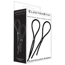 Electrastim Rubberen Verstelbare Penis- en Scrotumlussen (609224031007)