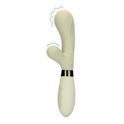 Loveline by shots Siliconen Rabbit Vibrator - Misty Green (8714273048929)