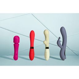 Loveline by shots Siliconen Rabbit Vibrator - Misty Green (8714273048929)