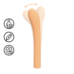 Loveline by shots Vinger G-Spot Vibrator - Perzik Fuzz (8714273044907)