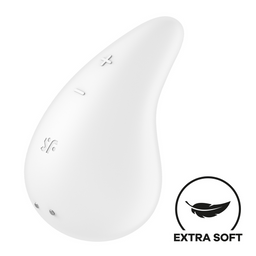 Satisfyer Dew Drop - Lay-on Vibrator - Wit (4061504066929)