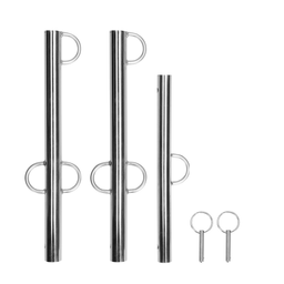 Ouch! by shots Spreader Bar met Meerdere Haken - Zilver (8714273047922)