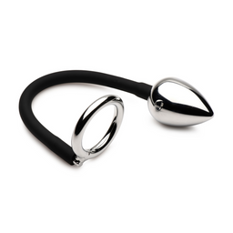 Xr brands Tug and Plug - Cock- en Ballring met Anale Plug (848518053985)