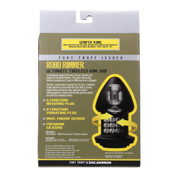 Doc johnson Robo Rimmer X - Vibrerende Plug - Zwart (782421090500)