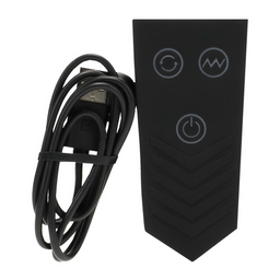 Doc johnson Robo Rimmer X - Vibrerende Plug - Zwart (782421090500)