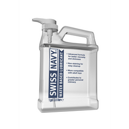 Swiss navy Premium - Waterbased Glijmiddel - 128 fl oz / 3785 ml (699439004224)