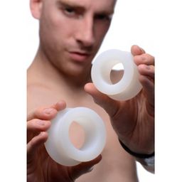 Xr brands Stretch Master - 2-delige Silicone Anale Ring Set (848518033130)
