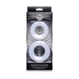 Xr brands Stretch Master - 2-delige Silicone Anale Ring Set (848518033130)