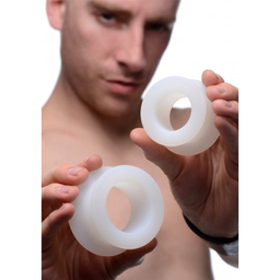 Xr brands Stretch Master - 2-delige Silicone Anale Ring Set (848518033130)