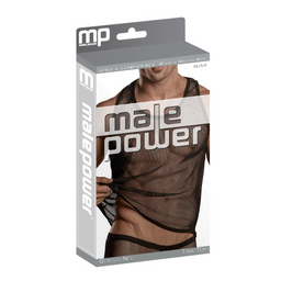 Male power Tanktop - S/M - Zwart (845830066617)