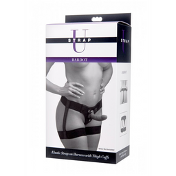 Xr brands Bardot - Elastische Strap-On Harnas met Dijbanden (848518015839)