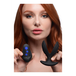 Xr brands Electro-Spread - Vibrerende en E-Stim Silicone Butt Plug (848518039644)