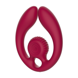 Snail vibe GIZI Duo - Dual Couples Stimulator - Bordeauxt (8720615766154)