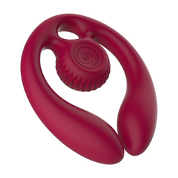 Snail vibe GIZI Duo - Dual Couples Stimulator - Bordeauxt (8720615766154)