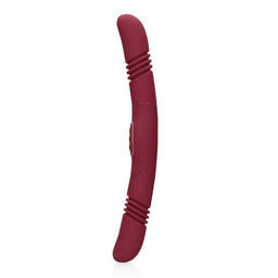 Loveline by shots Dubbelzijdige Duwvibrator - Merlot Druif (8714273049056)