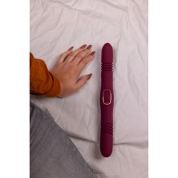 Loveline by shots Dubbelzijdige Duwvibrator - Merlot Druif (8714273049056)