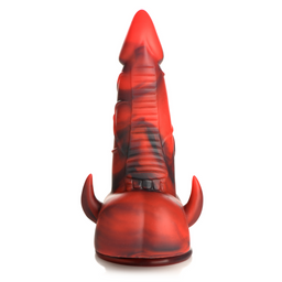 Xr brands Horny Devil - Demon Silicone Dildo - Rood (848518052988)