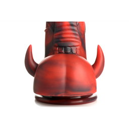 Xr brands Horny Devil - Demon Silicone Dildo - Rood (848518052988)