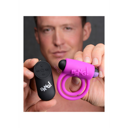 Xr brands Silicone Cockring en Bullet met Afstandsbediening (848518039859)