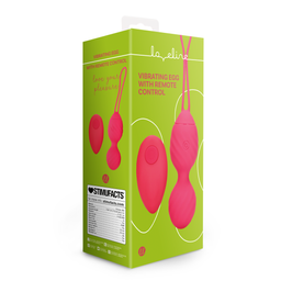 Loveline by shots Vibrerend Ei met Afstandsbediening - Aardbei Rood (8714273050649)