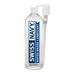 Swiss navy Premium - Waterbased Lubricant - 32 fl oz / 946 ml (699439009168)