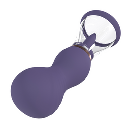 Pumped by shots Sensual - Oplaadbare Vulva en Borst Pomp - Paars (8714273054821)