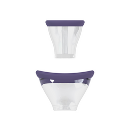 Pumped by shots Sensual - Oplaadbare Vulva en Borst Pomp - Paars (8714273054821)