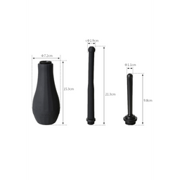 Perfectfitbrand Ergoflo Director - Anale Douche - Zwart (854854005250)