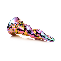 Xr brands Enchantress - Rainbow Glass Dildo (848518053794)