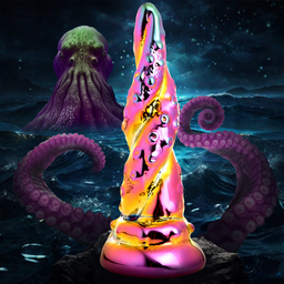 Xr brands Enchantress - Rainbow Glass Dildo (848518053794)