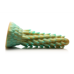 Xr brands Stegosaurus - Stekelige Reptiel Silicone Dildo - Groen (848518053282)