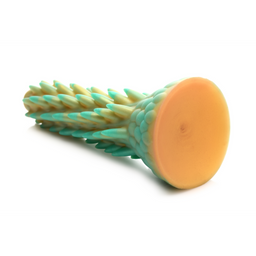 Xr brands Stegosaurus - Stekelige Reptiel Silicone Dildo - Groen (848518053282)