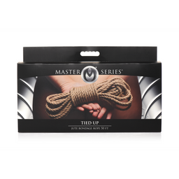 Xr brands Tied Up - Jute Bondage Rope - 50 ft / 15,2 mtr (848518051905)