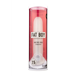 Perfectfitbrand Fat Boy Micro Ribbed Sheath - Dildo - 7 / 19 cm (851127008123)