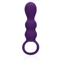 Loveline by shots Druppelvormige Anaal Vibrator - Helder Paars (8714273050748)