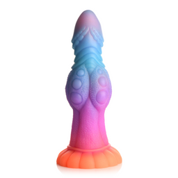 Xr brands Galactic Cock - Alien Creature Glow-in-the-Dark Silicone Dildo (848518053244)