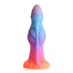 Xr brands Galactic Cock - Alien Creature Glow-in-the-Dark Silicone Dildo (848518053244)